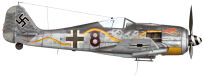 15038 - Fw 190s over Europe Part II (kalkomania) - 2