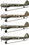 7016 - Junkers Ju 88 Bomber Variants (kalkomania) - 3
